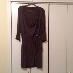 Mini shirt dress