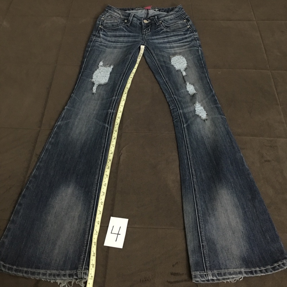 Blue jeans almost famous size 1