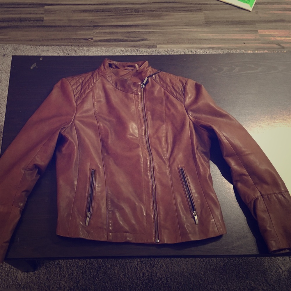 Brown Leather Jacket