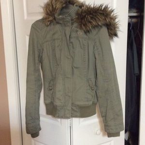 Hollister bomber jacket