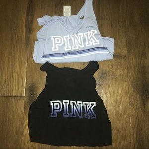 PINK tank tops