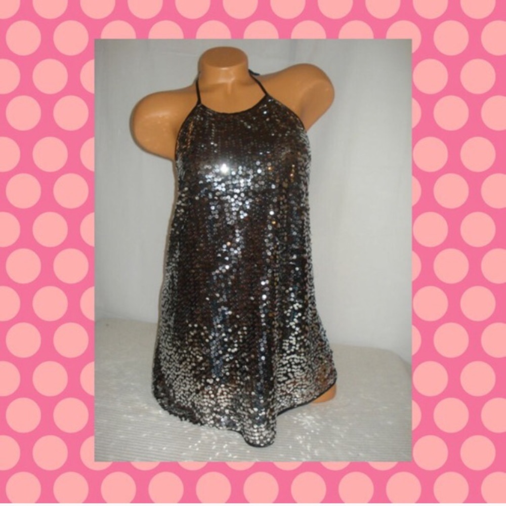 VS sequin teddy with panty