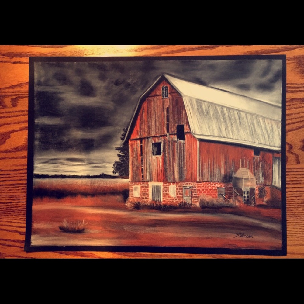 Conte Crayon Drawings!