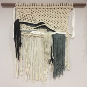 Medium Modern Macrame/Woven Hanging