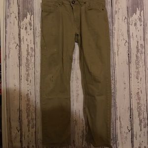 Men’s modern straight volcom jeans