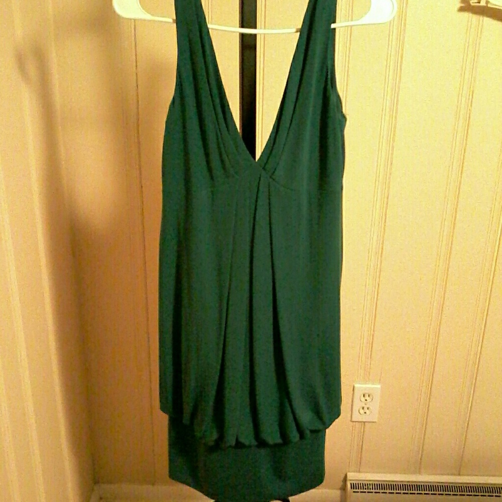 LONDON TIMES Emerald Green Bubble Dress Sz 6