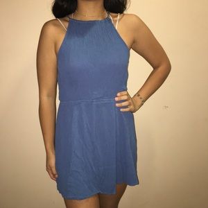 Blue dress