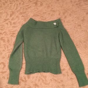 Vintage inspired Christmas Green Sweater