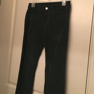 Dark Green Corduroy Pants