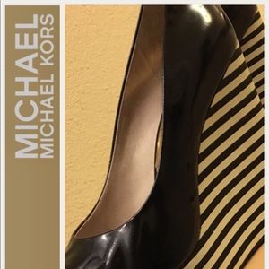 Michael Kors Striped Wedges
