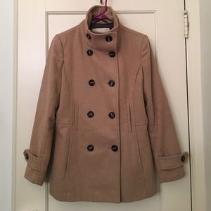 Wool Camel Peacoat