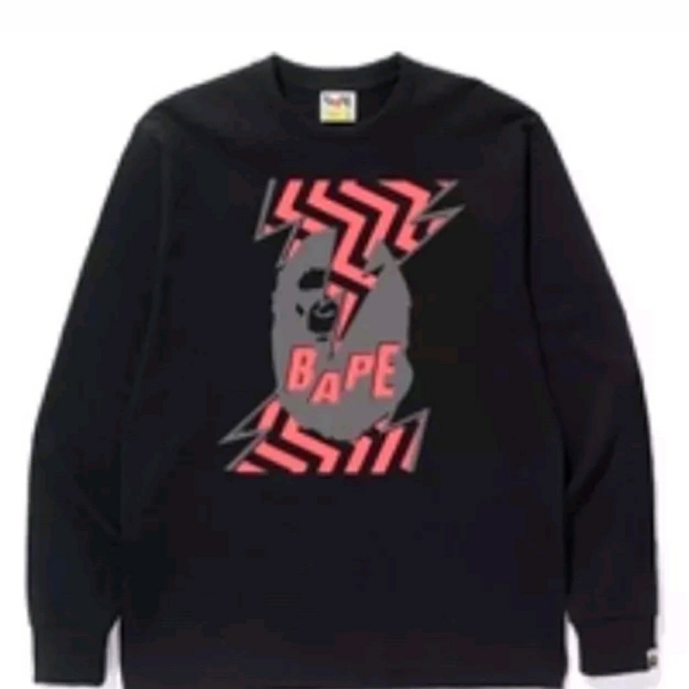 Bape Lighting Ape XL Long Sleeve