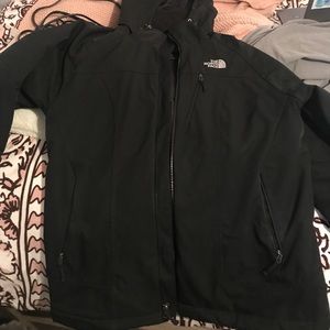 Black north face winter jacket. Very warm