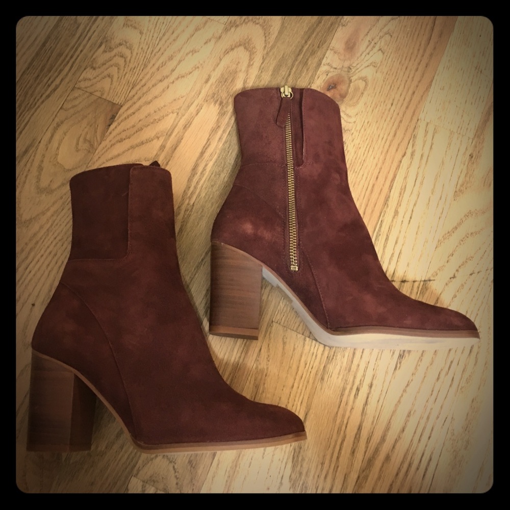Free People Breakers Heel Boot (Chestnut)