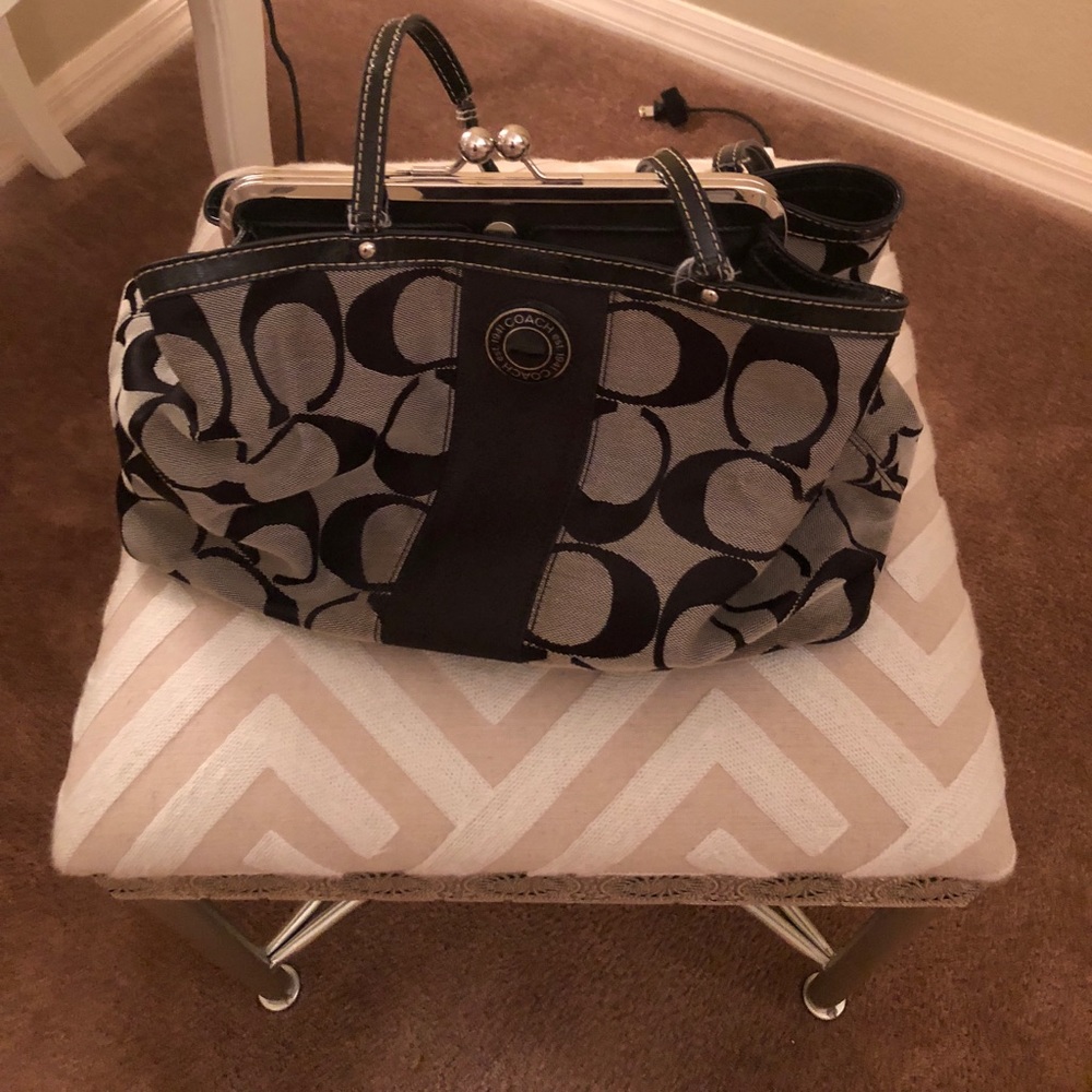 Authentic coach purse