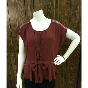 HeartSoul Mauve Blouse