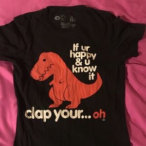 Dinosaur - if you’re happy and you know it tee!