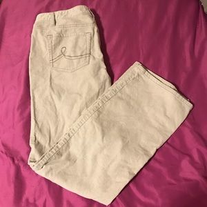 Ann Taylor Loft curvy boot corduroy pants!