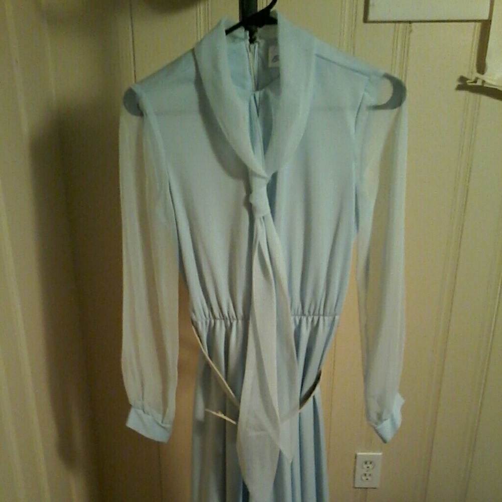 Vintage BOBBY'S GIRL Pale Blue Dress