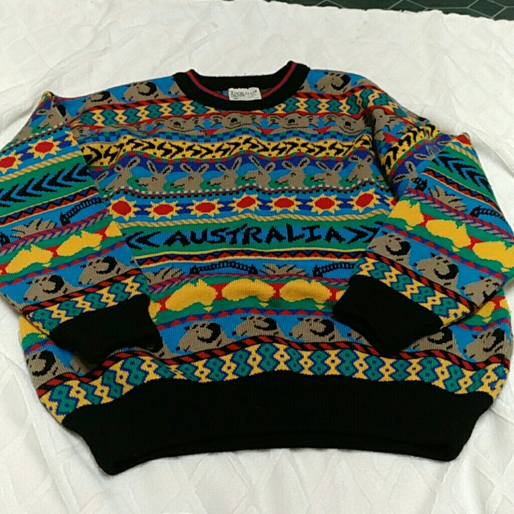 BOGO Tooralline Austalia Wool Sweater, Size Large