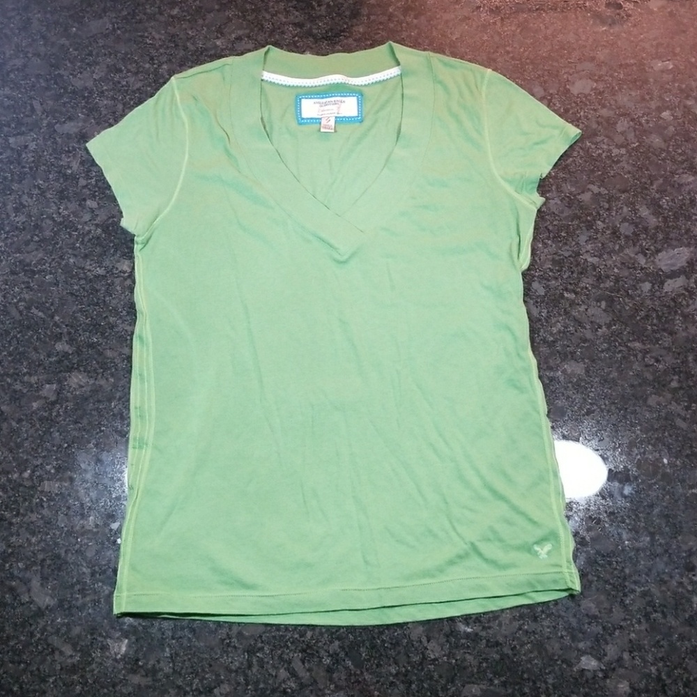 Green t-shirt