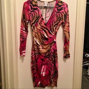 Animal print dress