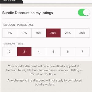 New bundle discount!