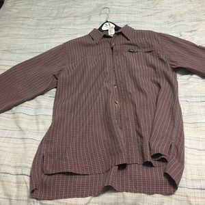 Button up shirt north face