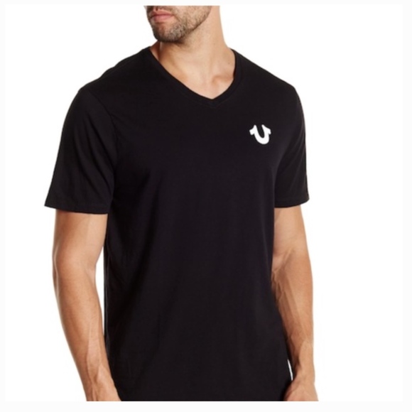 true religion black t shirt