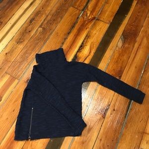 Blue Converse Turtleneck Sweater