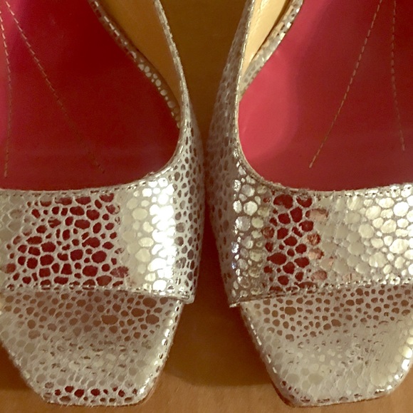💕Kate Spade Silver and Pink Pumps Size 9B - Picture 5 of 8