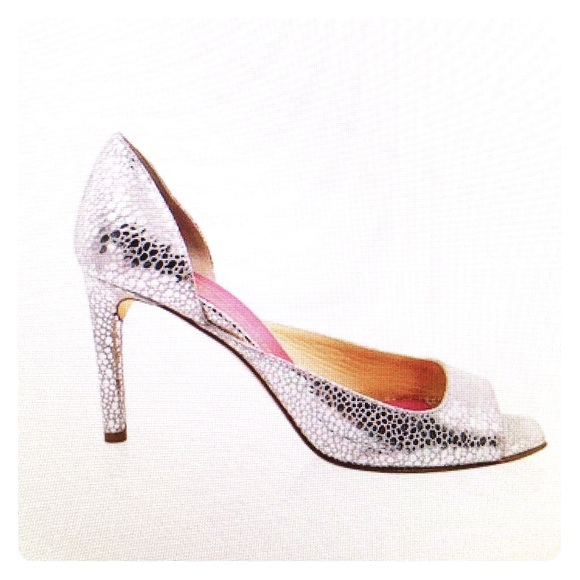 💕Kate Spade Silver and Pink Pumps Size 9B - Picture 3 of 8