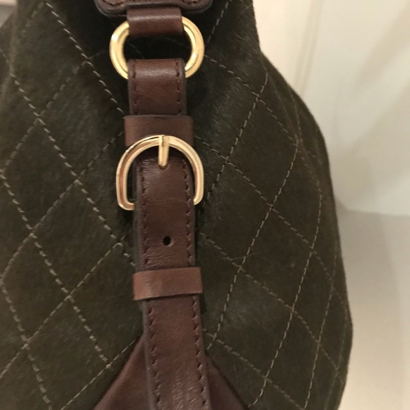 Gorgeous Haircalf Hobo with diamond stitching - Picture 3 of 4