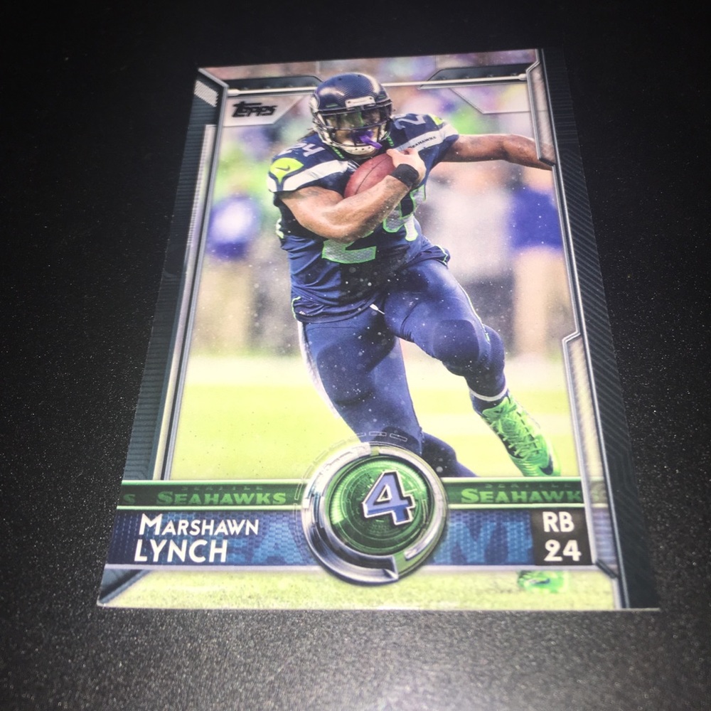 Marshawn Lynch Seahawks Card