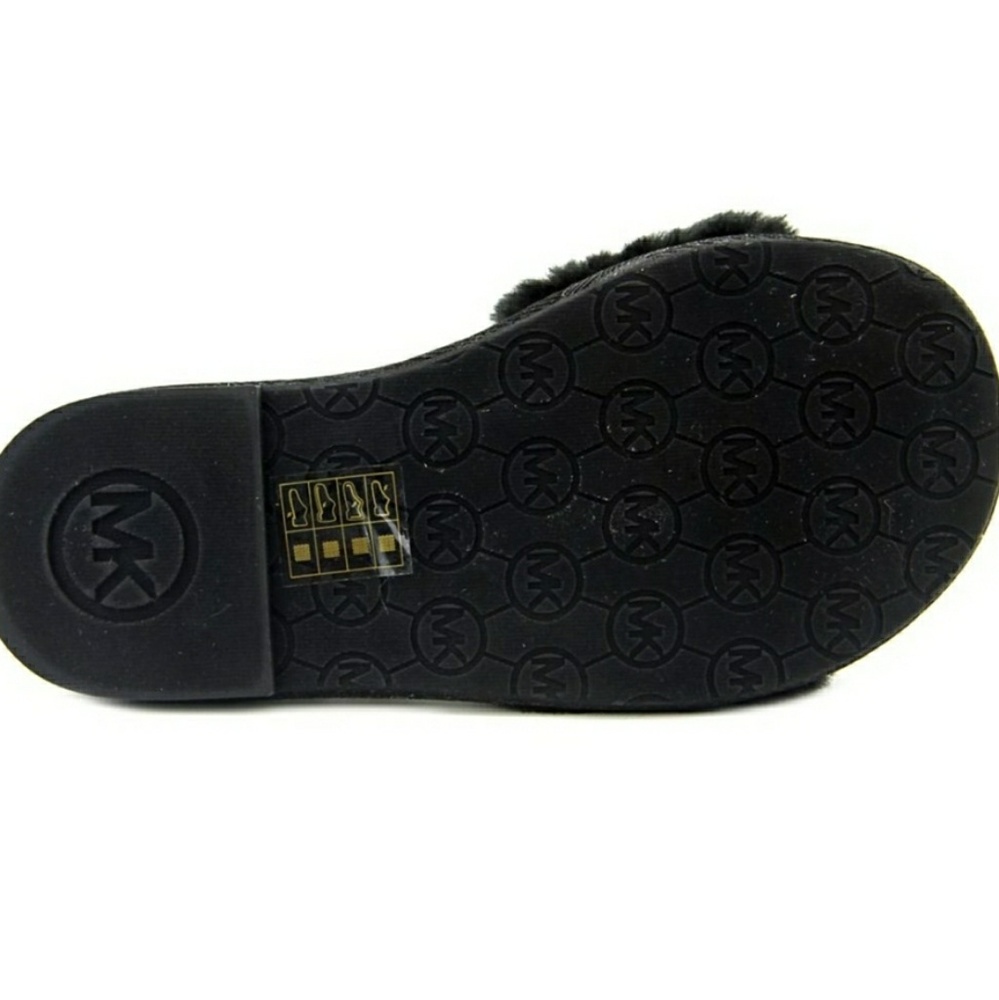 ❤LAST 1 ❤ MICHAEL KORS FAUX FUR SLIPPERS - Picture 4 of 4