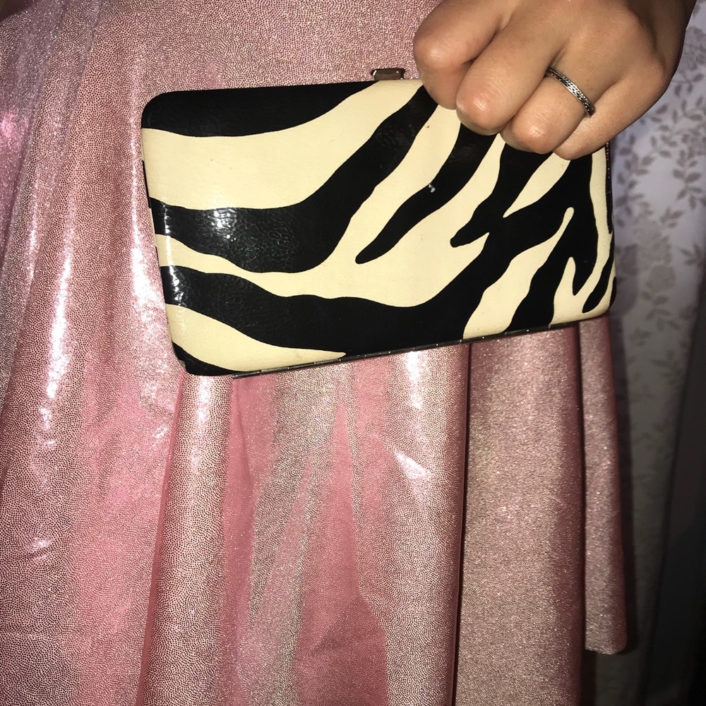 Zebra Print Clutch - image 2