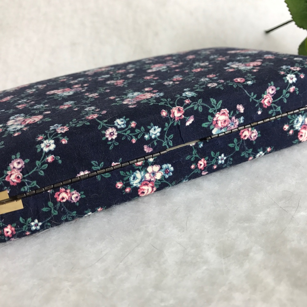 🎈SOLD🎈blue & soft pink jewelry box gold edge - Picture 4 of 4