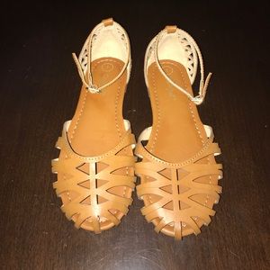 Girls Cat & Jack Harley Hurrache - Cognac Sz 1