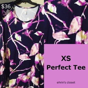 💜 BRAND NEW : LulaRoe XS perfect T 💜