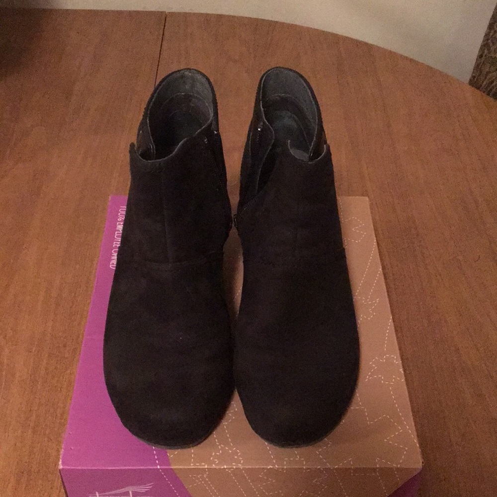 Dansko Shirley Nubuck Black Size 38