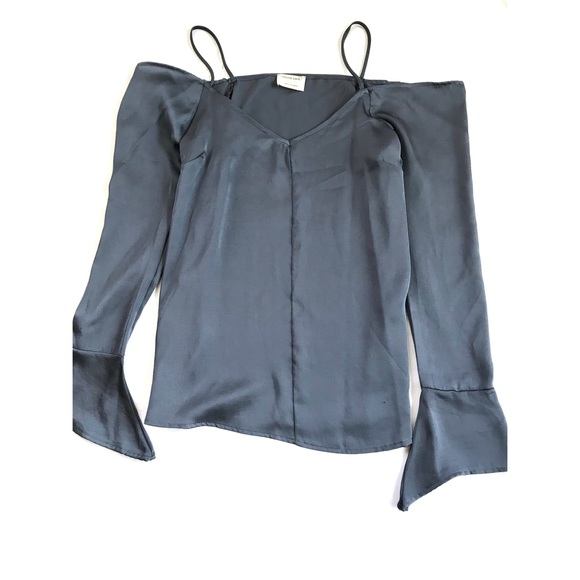 Off shoulder Cami Button Up Top - Picture 3 of 3