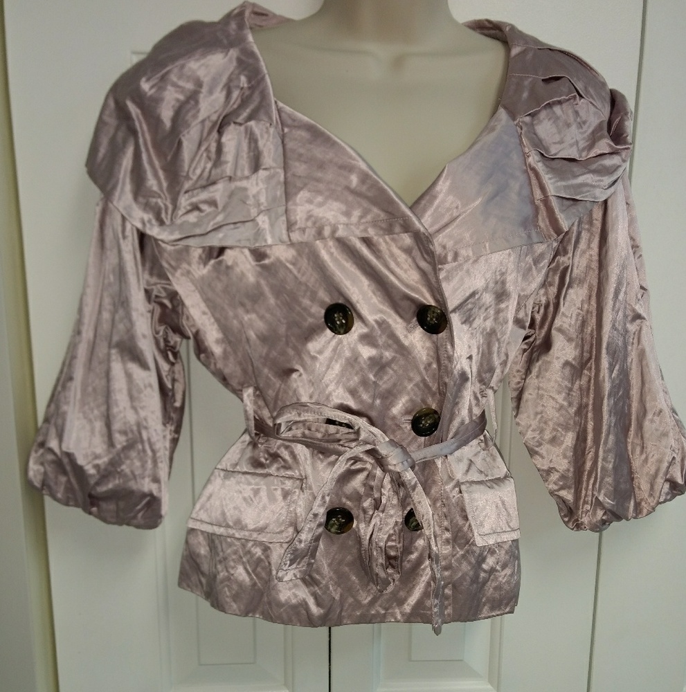 BCBG Maxazria Lavender Short Evening Jacket (New)