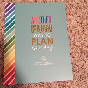 Erin Condren Year long sticker book for planner