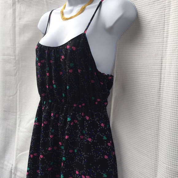 ⬇️ $65 I Love ❤️ Robson black dress  med hearts - Picture 6 of 8