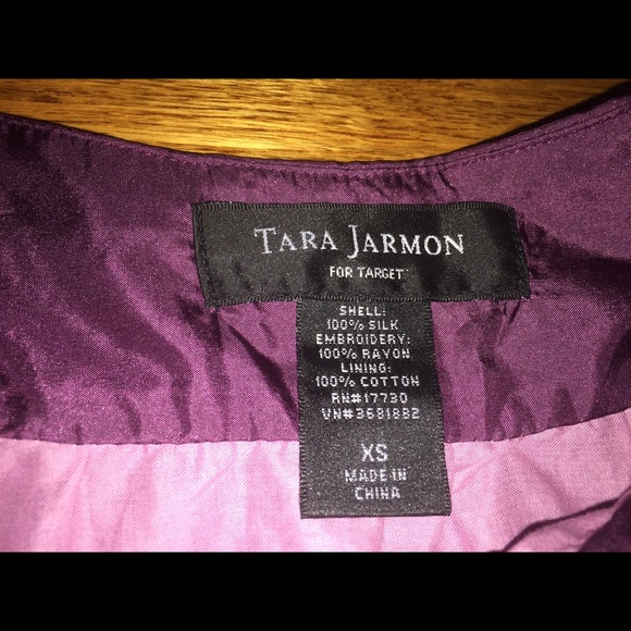 Purple Silk Skirt - Picture 2 of 2