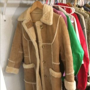 Leather Attic sheepskin ladies coat