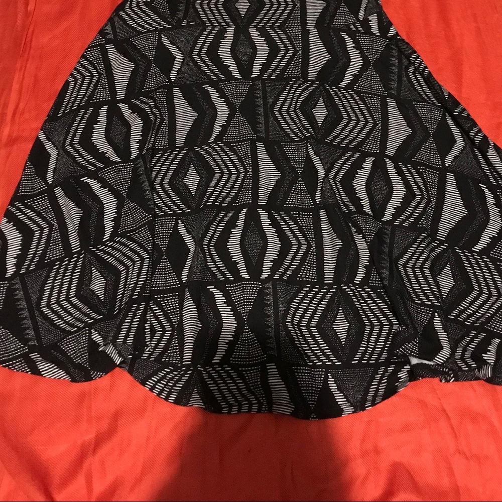 Black and Grey Mini Dress!