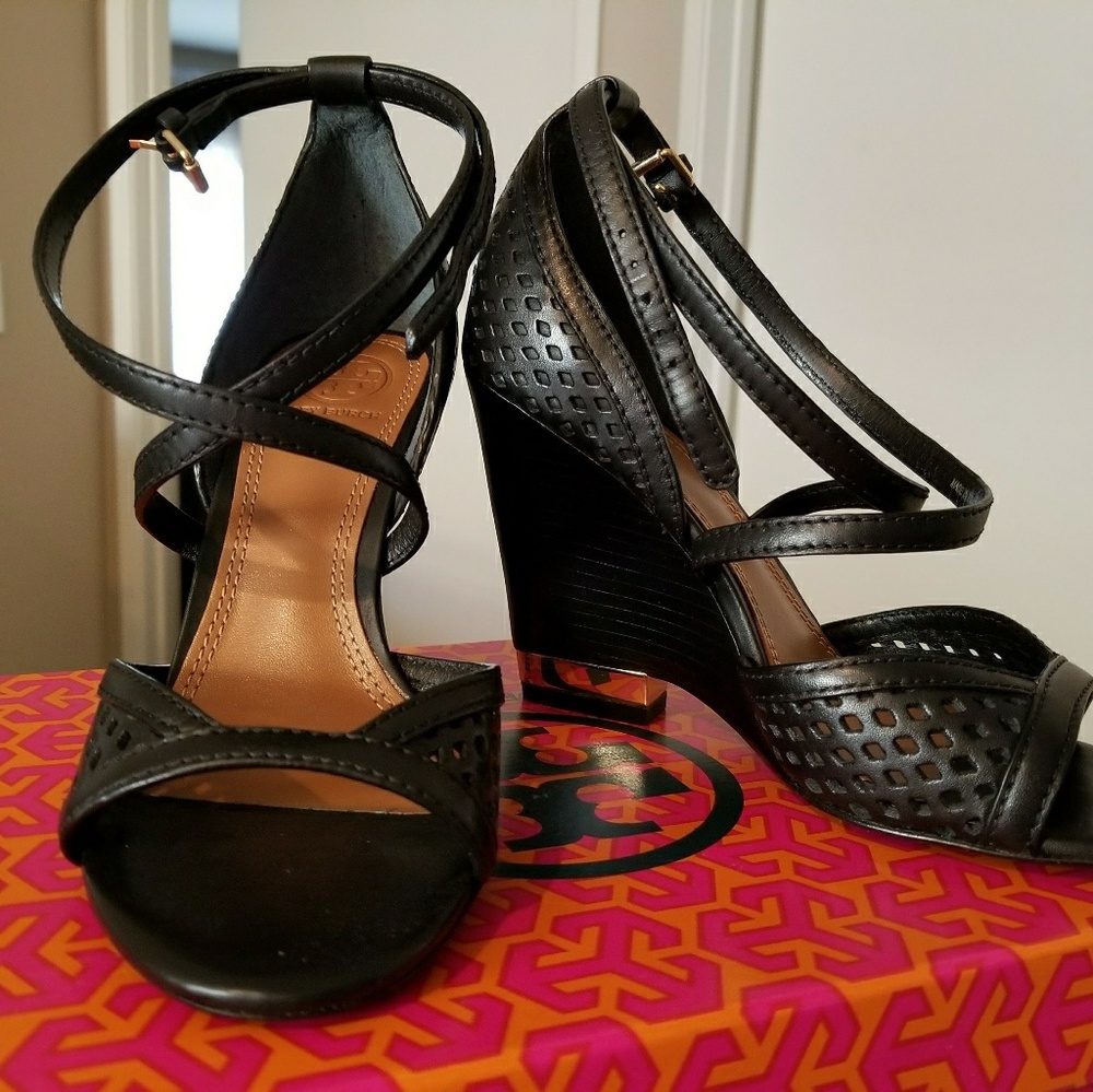 Tory Burch Alyssa 100 mm wedge sandal