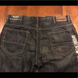 Express Blake jeans bootcut loose fit
