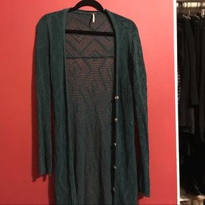 Turquoise Cardigan